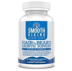 Smooth Viking beard growth vitamin review