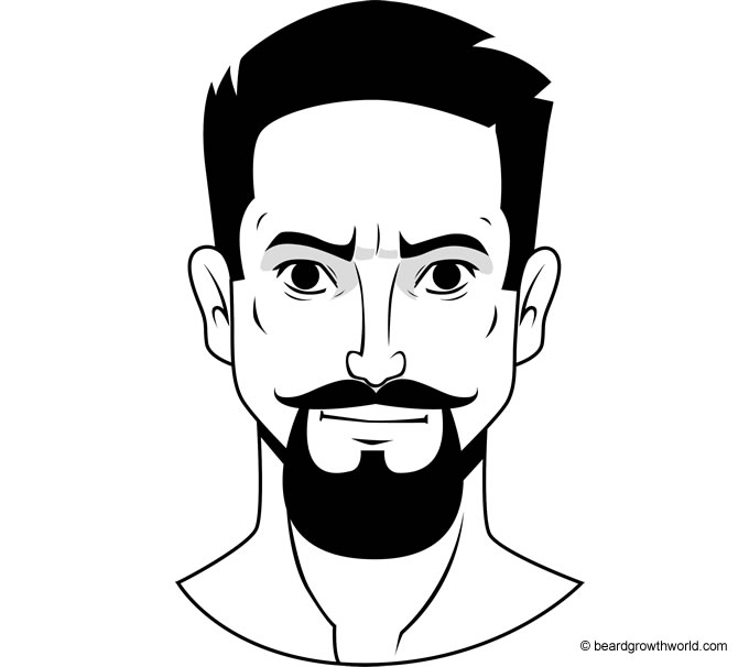 Handlebar and Goatee