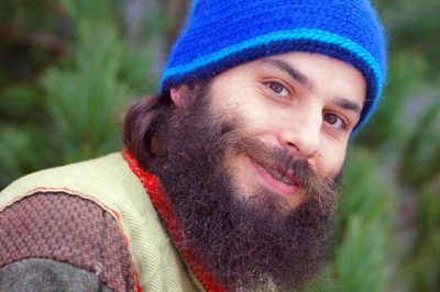 man with overgrown beard