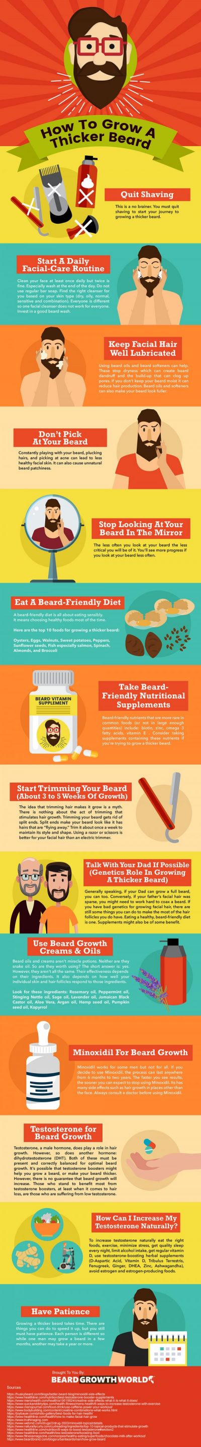 How To Grow A Thicker Beard