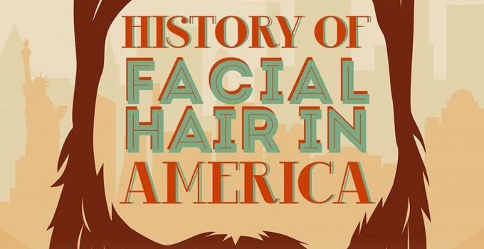 history of facial hair in america cover photo