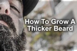 how to grow a thicker beard