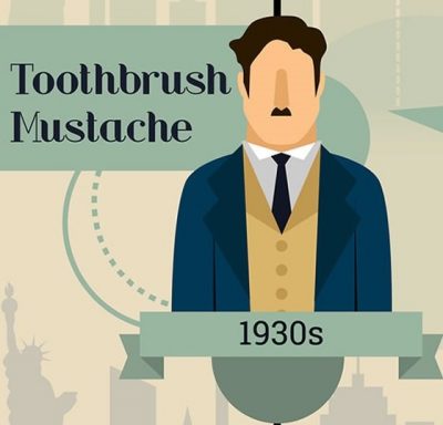 1930s toothbrush mustache