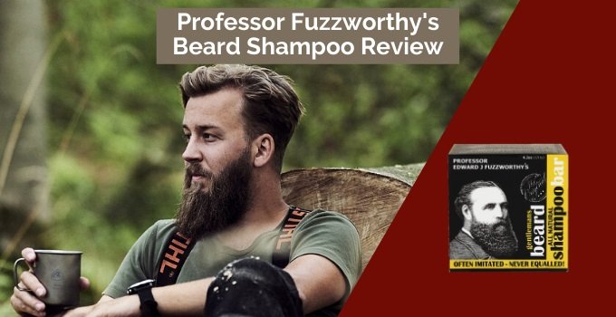 Professor Fuzzworthy's beard shampoo review cover