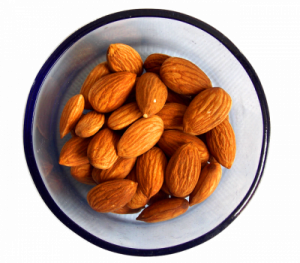 bowl of almonds