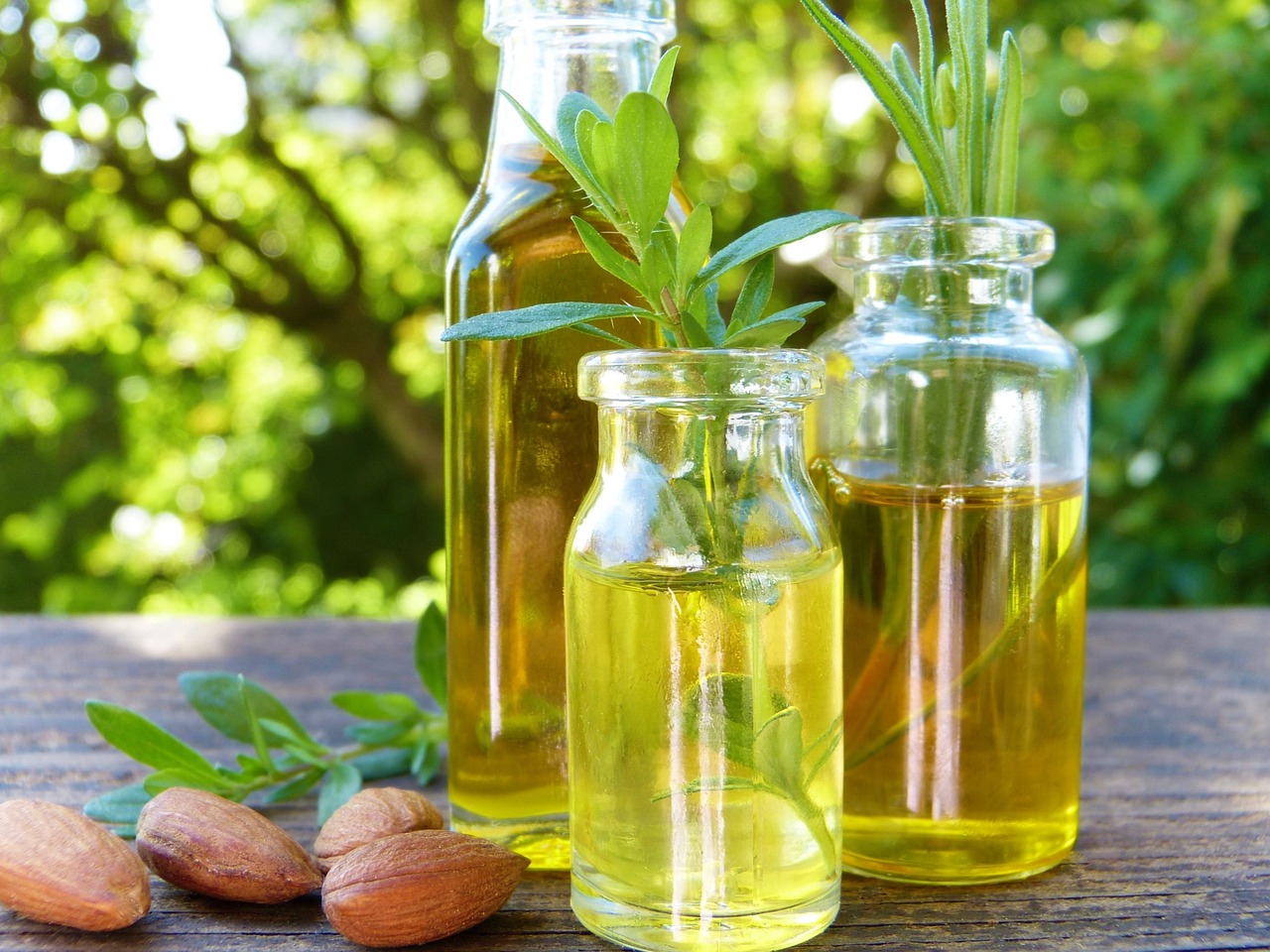 almond oil for beard care